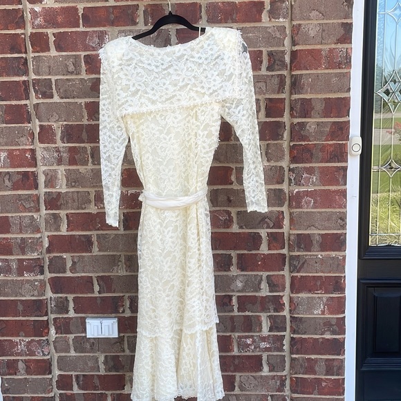 🤍Jessica McClintock Lacy Dress🤍 - Picture 12 of 13